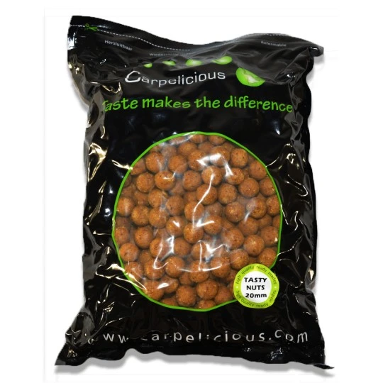 CARPELICIOUS RM Tasty Nuts Boilies 5kg 4 CARPELICIOUS RM Tasty Nuts Boilies 5kg - Afbeelding 2