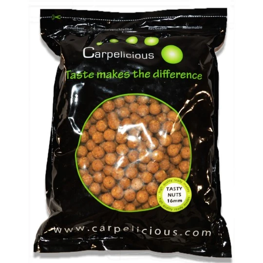 CARPELICIOUS RM Tasty Nuts Boilies 5kg 3 CARPELICIOUS RM Tasty Nuts Boilies 5kg