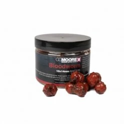 CC MOORE Bloodworm Wafters 10x14mm - Glugged