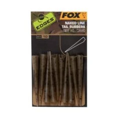 FOX EDGES⢠Camo Naked Line Tail Rubbers Sz 10