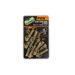 FOX EDGES⢠SlikŽ Lead Clip + Pegs - Size 10 Khaki