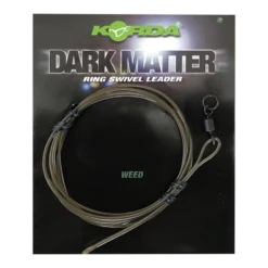 KORDA Dark Matter Leader 50cm Ring Swivel -Fox Shop korda dark matter leader 50cm ring swivel ksz68 ksz69 ksz70 leaders 2