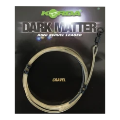 KORDA Dark Matter Leader 50cm Ring Swivel