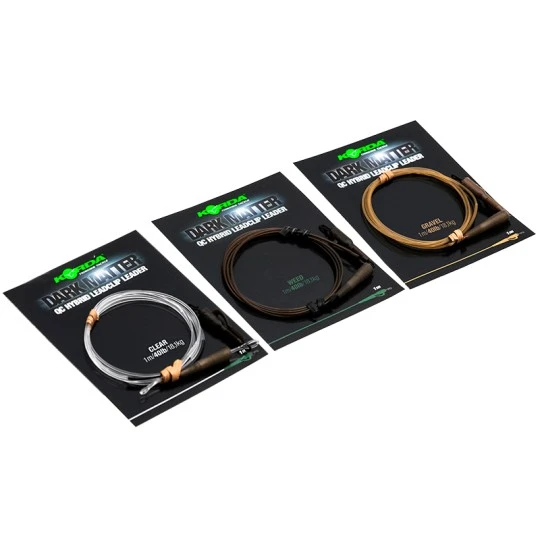 KORDA Dark Matter Leader QC Hybrid Clip 1m 3 KORDA Dark Matter Leader QC Hybrid Clip 1m