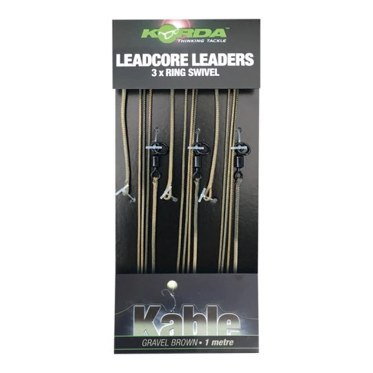 KORDA Leadcore Leader Ring Swivel, 3st. 4 KORDA Leadcore Leader Ring Swivel, 3st. - Afbeelding 2