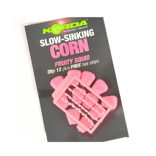 KORDA Slow Sinking Corn Fruity Squid Pink 3 KORDA Slow Sinking Corn Fruity Squid Pink