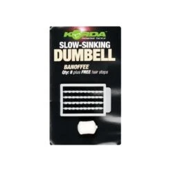 KORDA Slow Sinking Dumbell Banoffee White