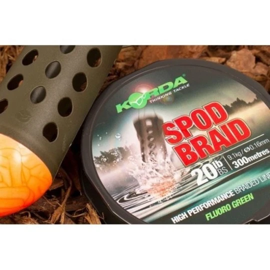 KORDA Spod Braid 20lb 0.16mm 4 KORDA Spod Braid 20lb 0.16mm - Afbeelding 2