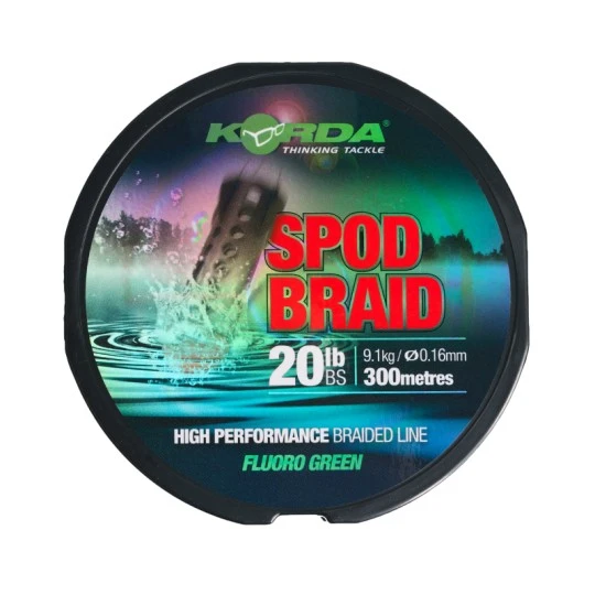 KORDA Spod Braid 20lb 0.16mm 3 KORDA Spod Braid 20lb 0.16mm