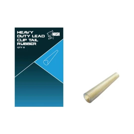 NASH Heavy Duty Lead Clip Tail Rubbers 3 NASH Heavy Duty Lead Clip Tail Rubbers