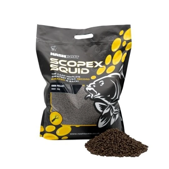 NASH Scopex Squid 6mm Pellet 5kg 3 NASH Scopex Squid 6mm Pellet 5kg