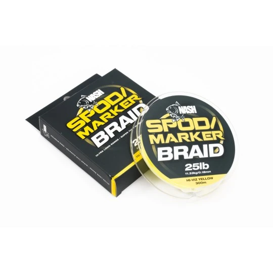 NASH Spod & Marker Braid Hi Viz Yellow 3 NASH Spod & Marker Braid Hi Viz Yellow