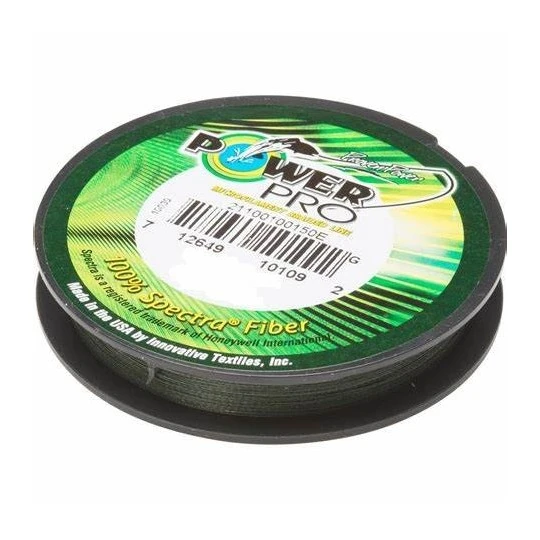 SHIMANO Power Pro / Moss Green / 455m 4 SHIMANO Power Pro / Moss Green / 455m - Afbeelding 2