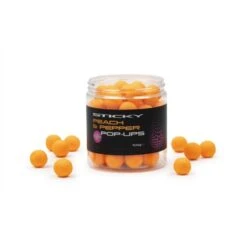 STICKY BAITS Peach & Pepper Pop-Ups