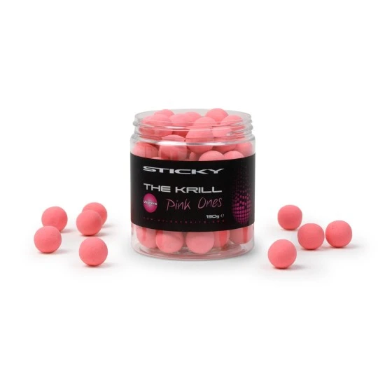 STICKY BAITS The Krill Pink Ones Wafters 16mm 3 STICKY BAITS The Krill Pink Ones Wafters 16mm