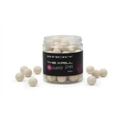 STICKY BAITS The Krill White Ones 7 STICKY BAITS The Krill White Ones -Fox Shop sticky baits the krill white ones kpw12 kpw14 kpw16 pop ups 1