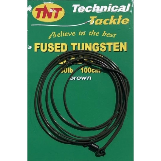 TNT Fused Tungsten Leaders Weed 3 TNT Fused Tungsten Leaders Weed